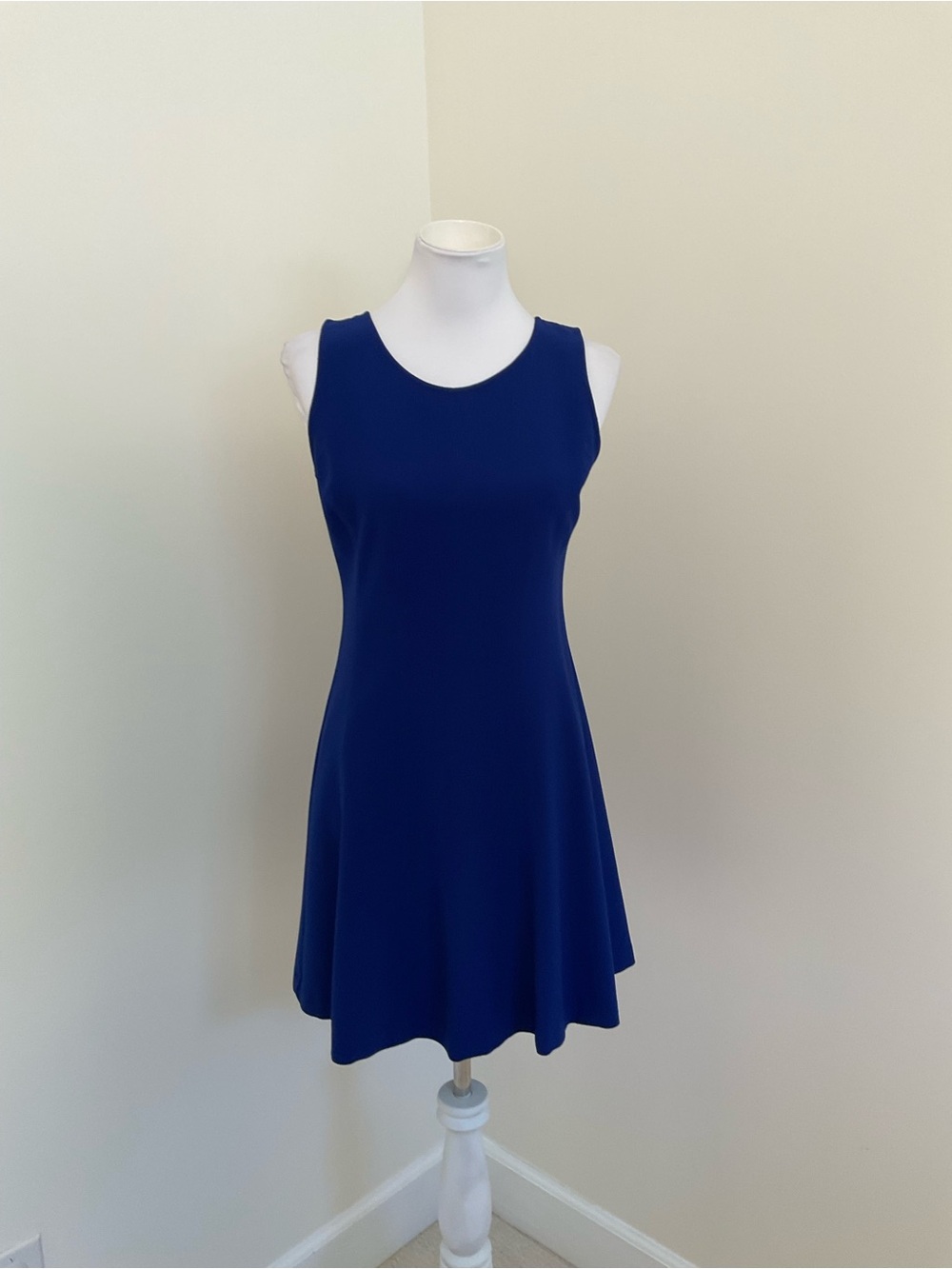 Ann Taylor LOFT Sleeveless Dress in Royal Blue